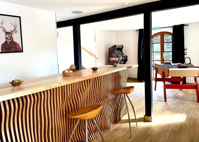 La Forgerie Piscine Jacuzzi Cinema Horská chata *